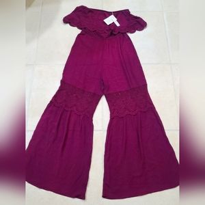 NWT Flirty & Fun! Sz.Sm Strapless Romper BOUTIQUE